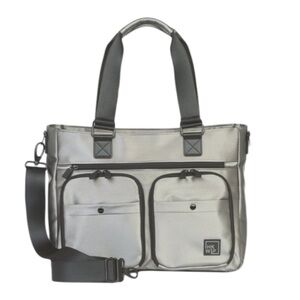 IHKWIP THE CARGO CATCHALL TOTE - METALLIC STONE GREY-NWT